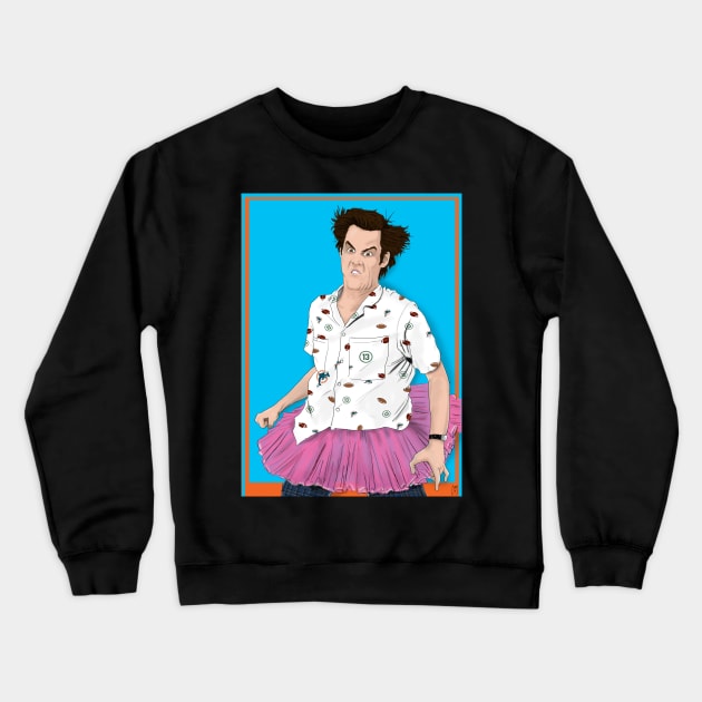 Ace Ventura Crewneck Sweatshirt by Deadpoolinc